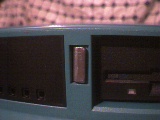 The locking bar fully inserted