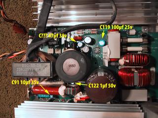 Indigo2 Powersupply HV board component
side